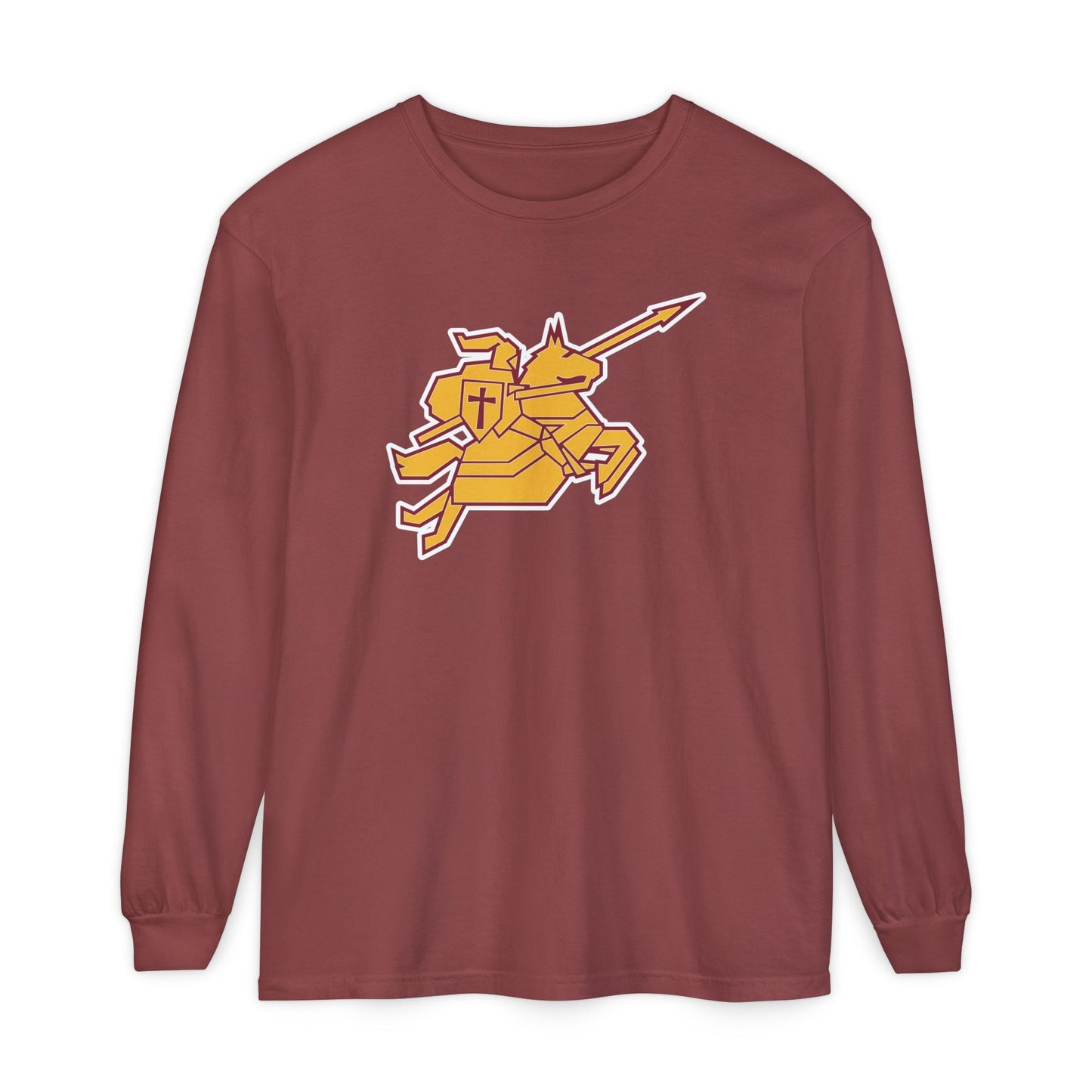 Garment-Dyed Long Sleeve Tee