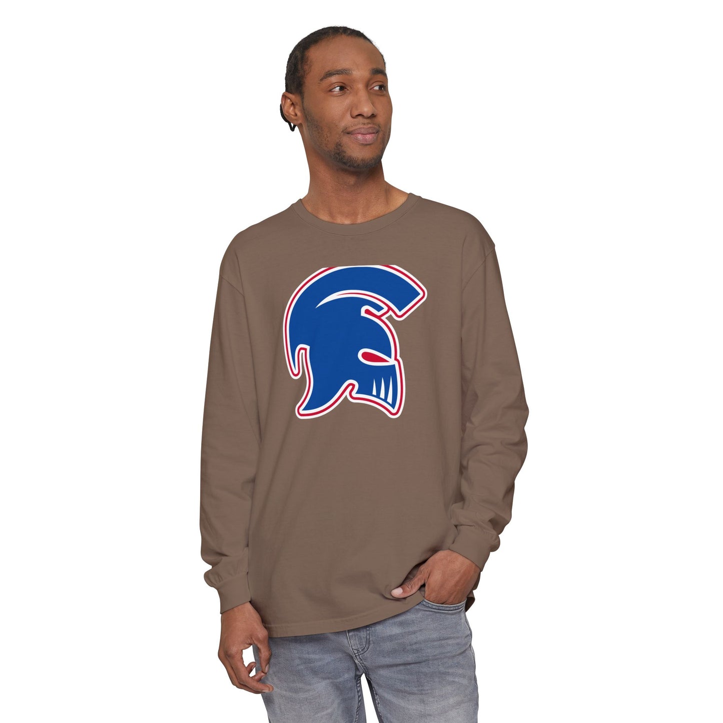 Garment-Dyed Long Sleeve Tee