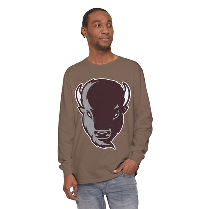 Garment-Dyed Long Sleeve Tee