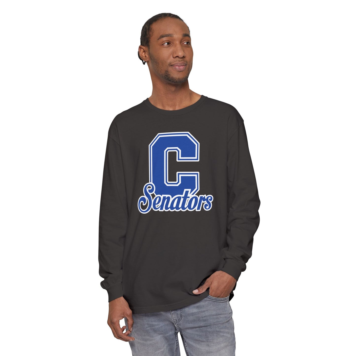 Garment-Dyed Long Sleeve Tee