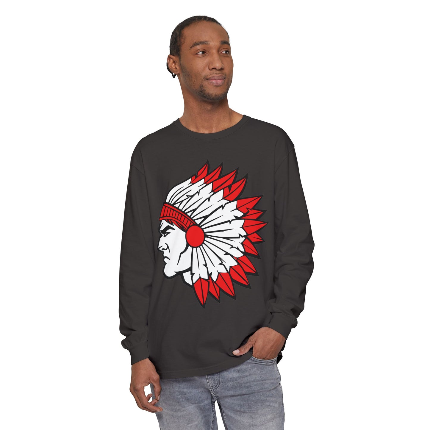 Garment-Dyed Long Sleeve Tee