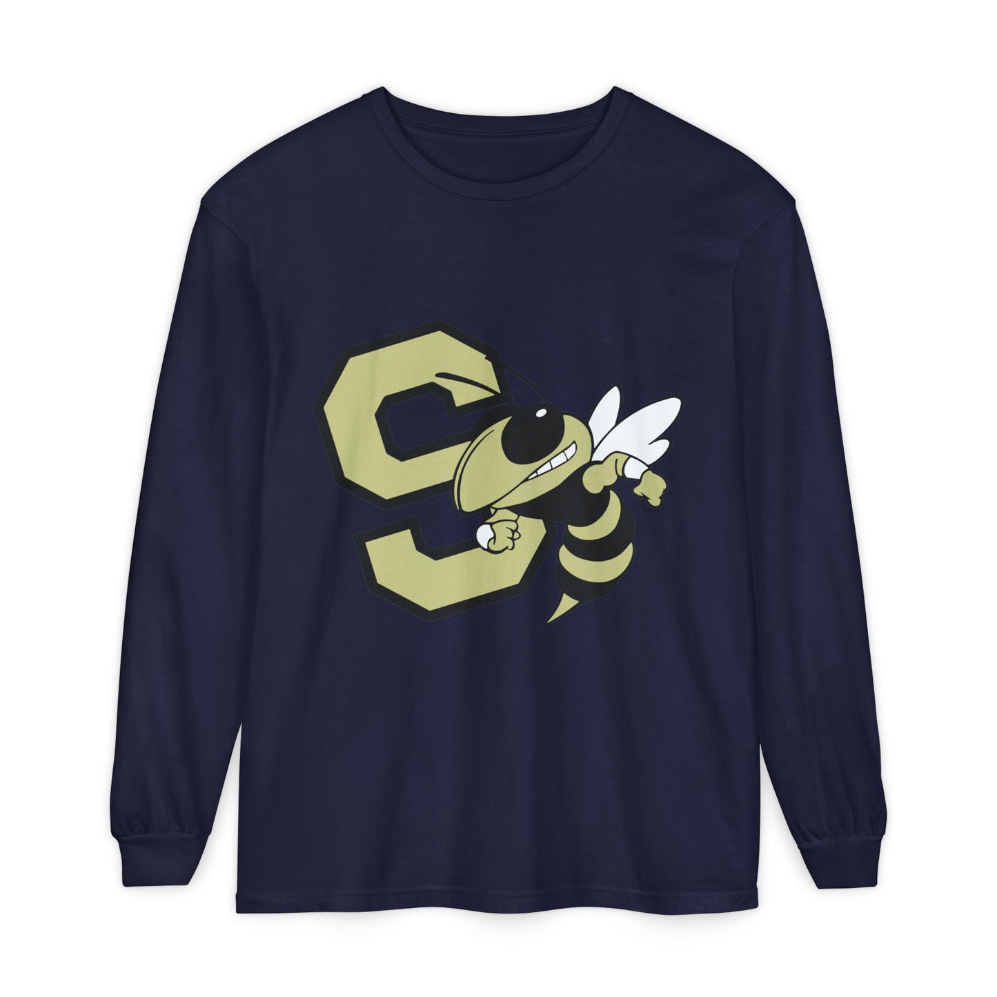Garment-Dyed Long Sleeve Tee