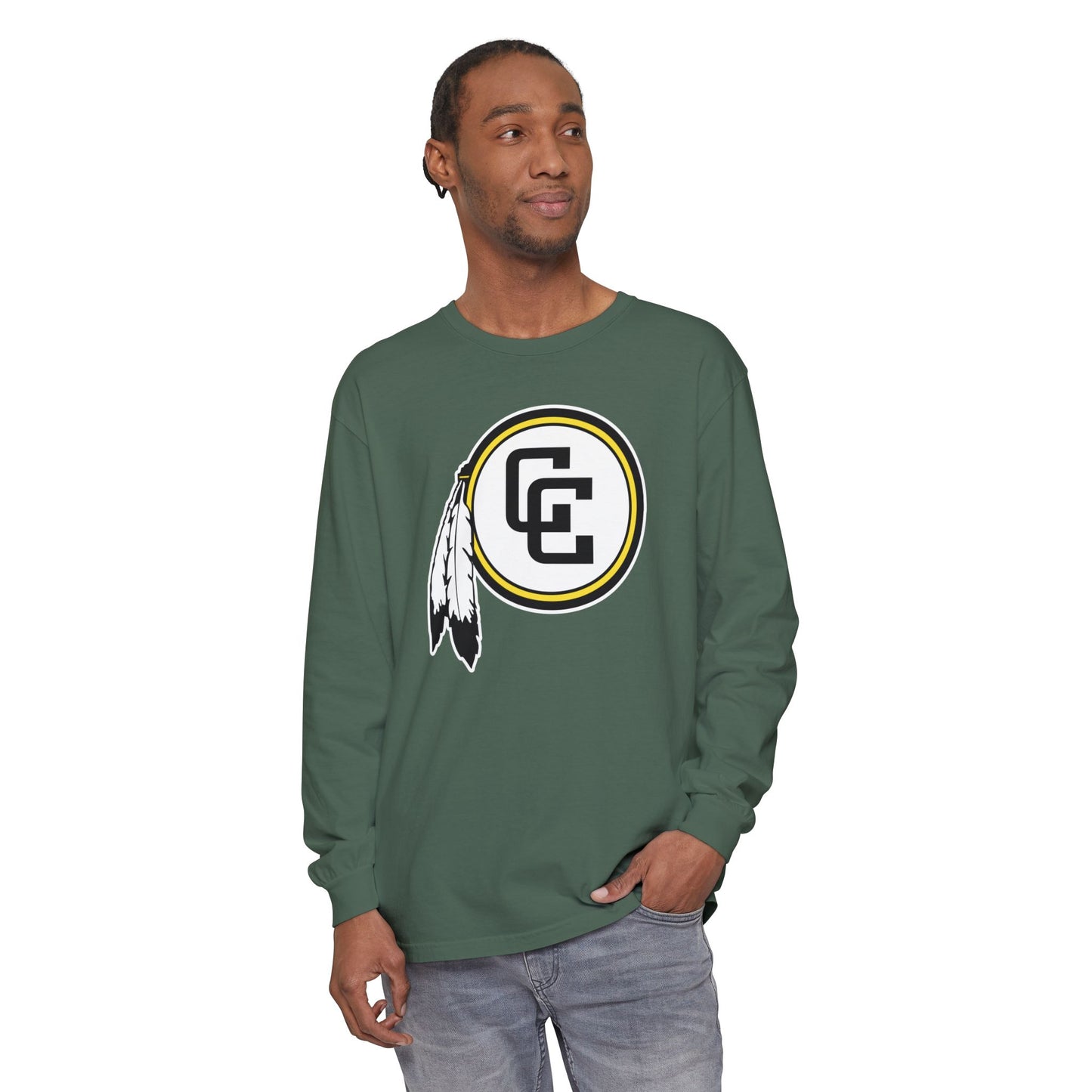Garment-Dyed Long Sleeve Tee