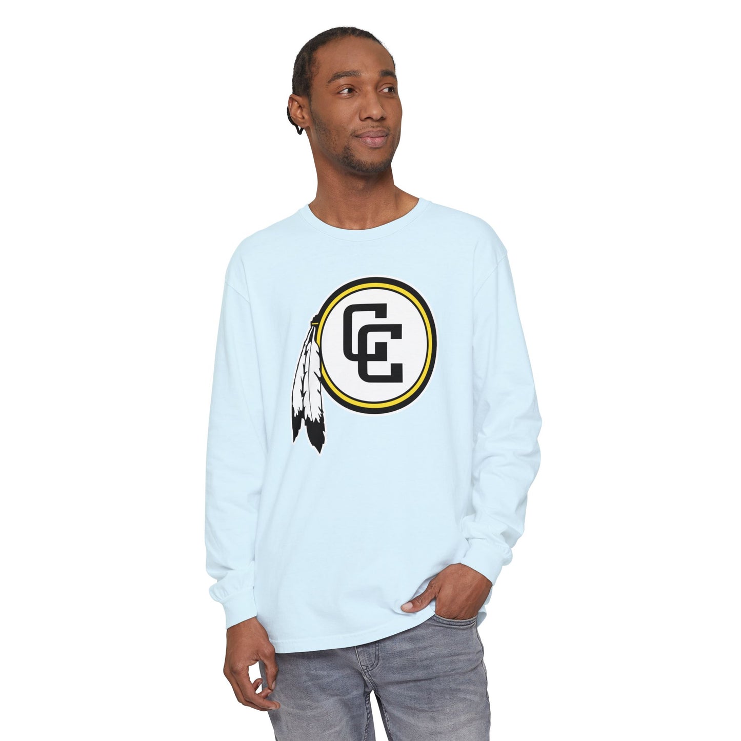 Garment-Dyed Long Sleeve Tee