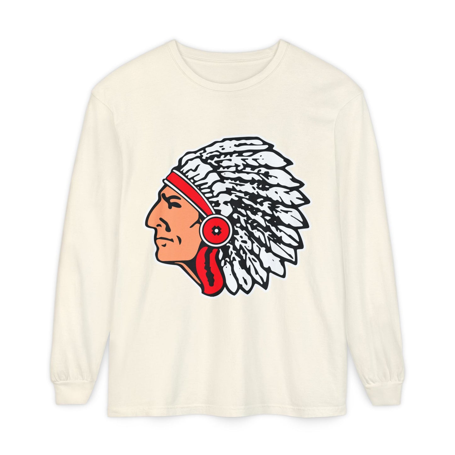 Garment-Dyed Long Sleeve Tee