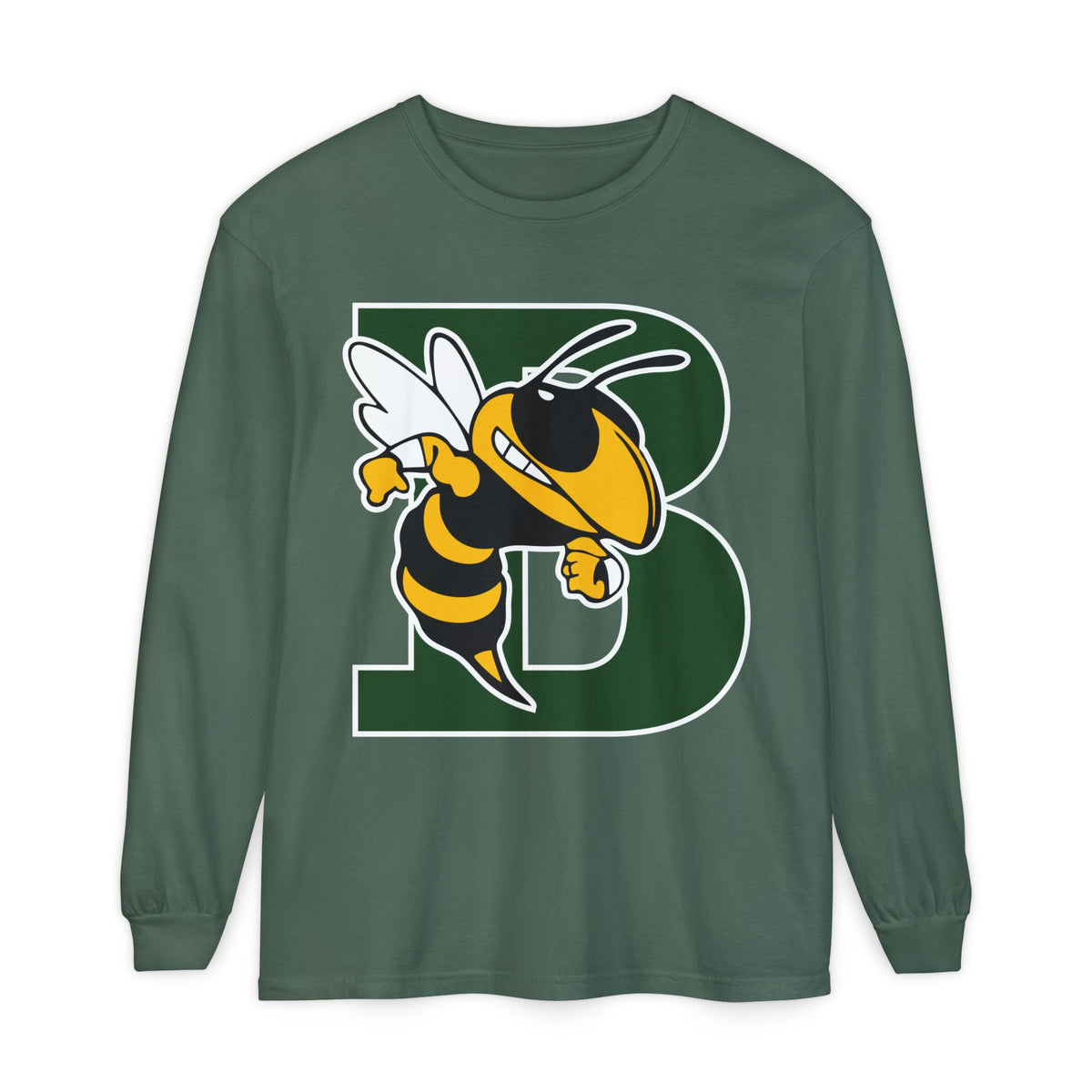 Garment-Dyed Long Sleeve Tee