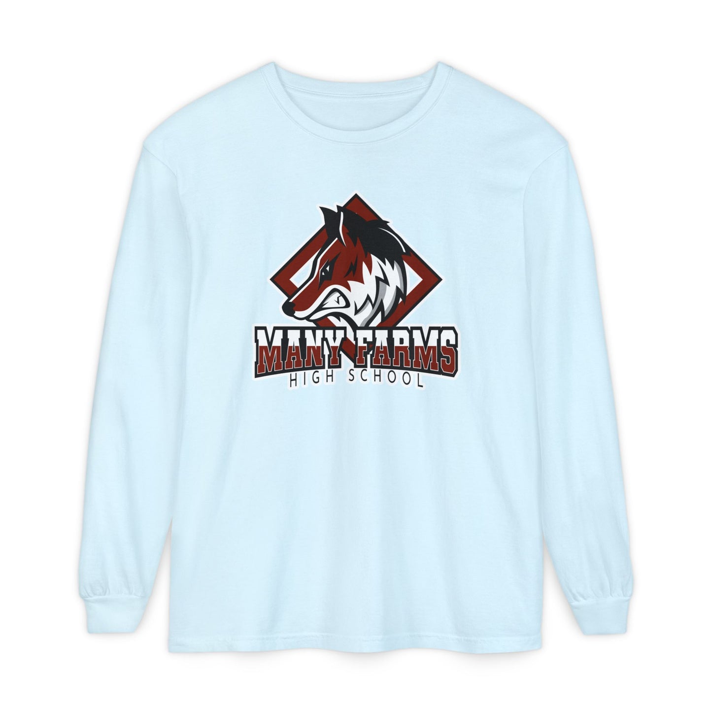 Garment-Dyed Long Sleeve Tee