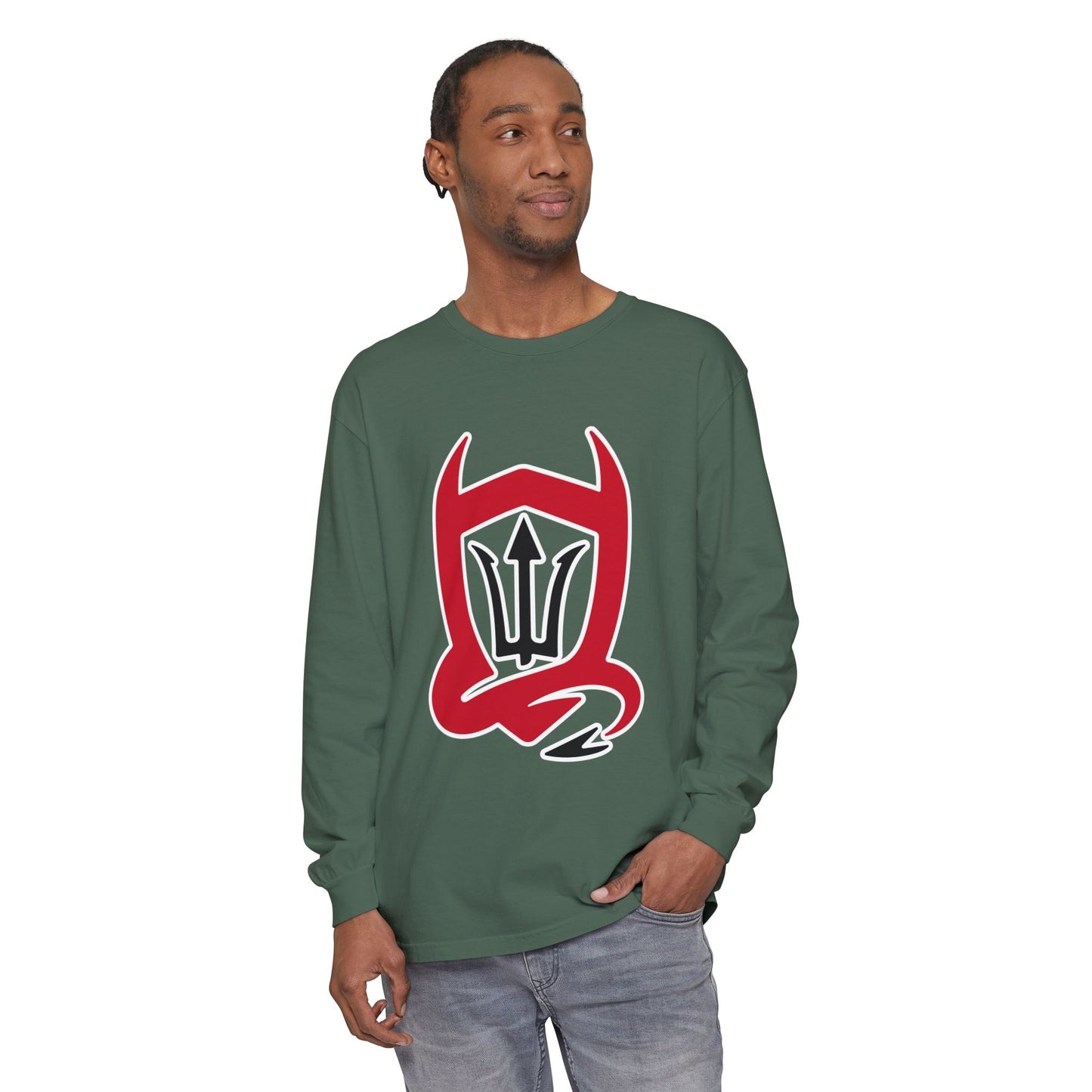 Garment-Dyed Long Sleeve Tee