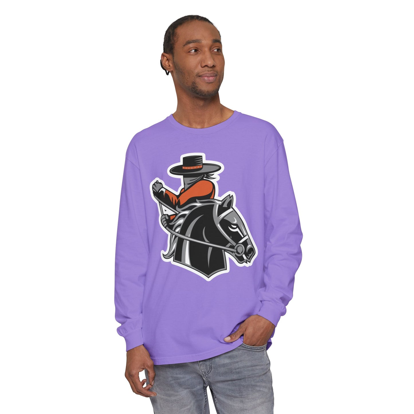 Garment-Dyed Long Sleeve Tee