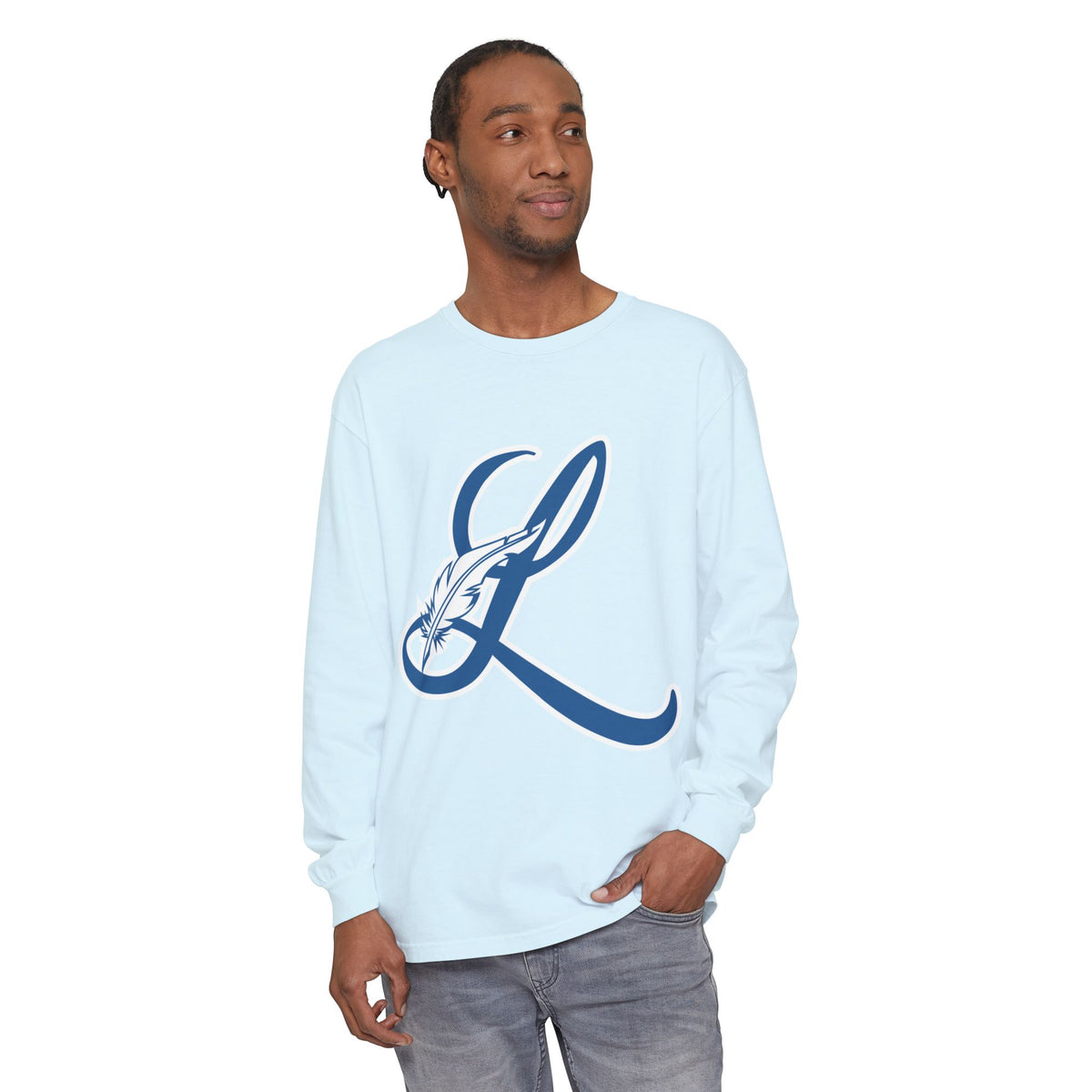 Garment-Dyed Long Sleeve Tee