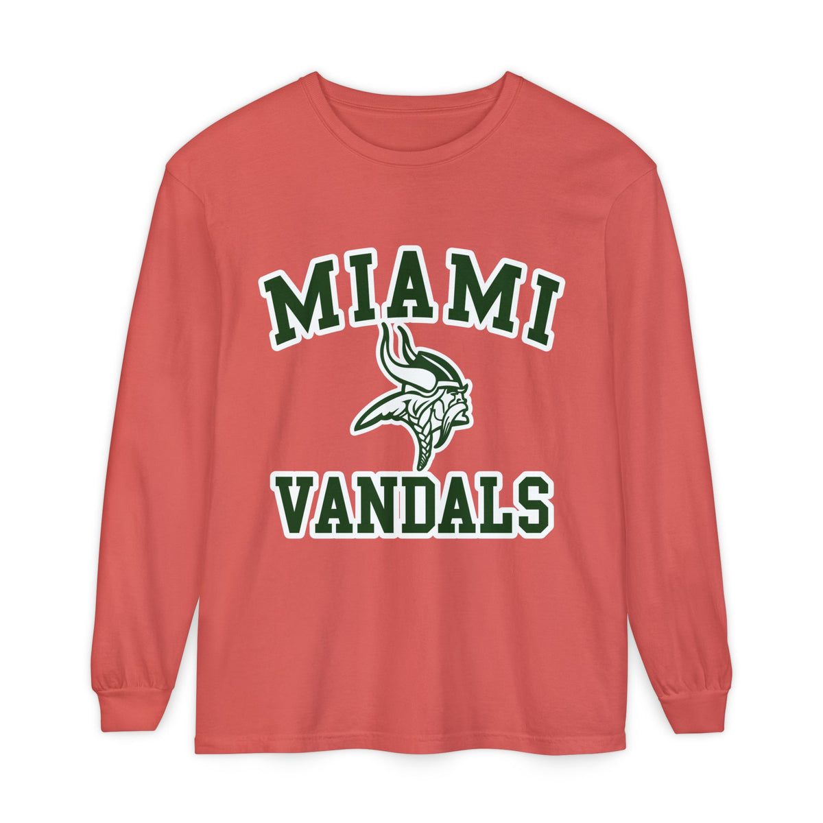 Garment-Dyed Long Sleeve Tee