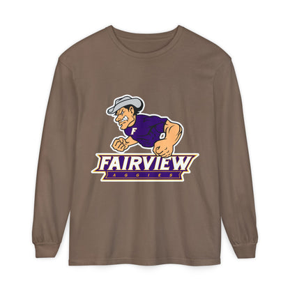 Garment-Dyed Long Sleeve Tee