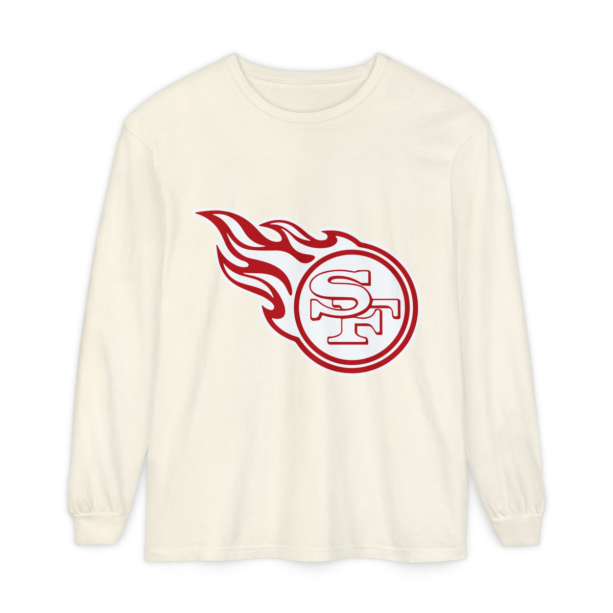 Garment-Dyed Long Sleeve Tee