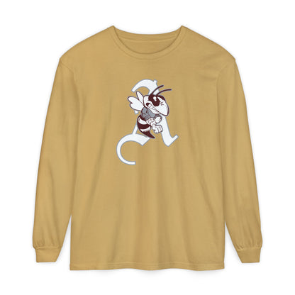 Garment-Dyed Long Sleeve Tee