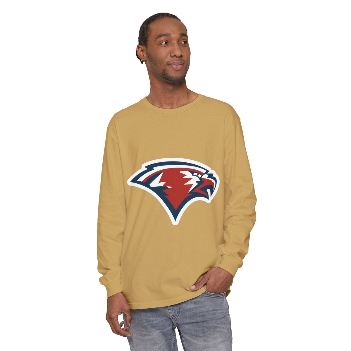 Garment-Dyed Long Sleeve Tee