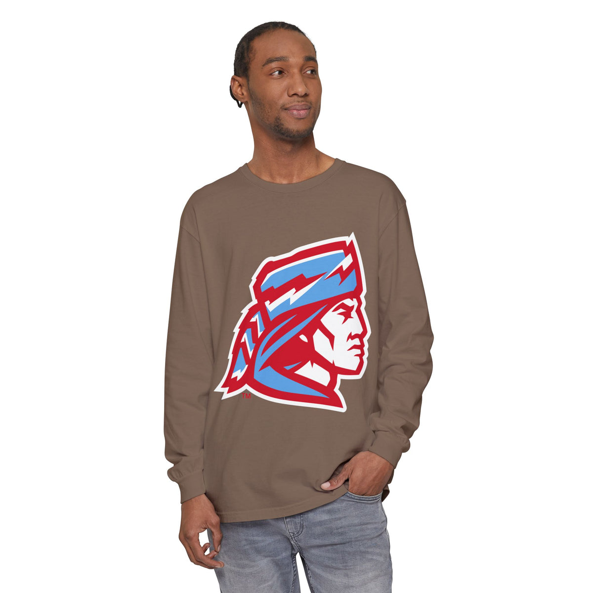Garment-Dyed Long Sleeve Tee