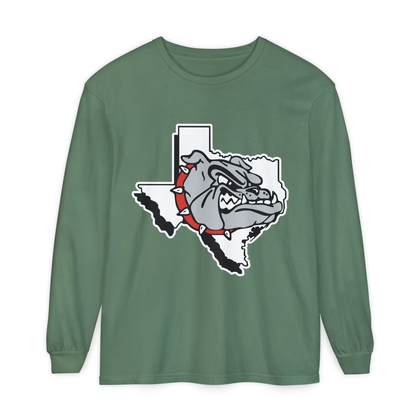 Garment-Dyed Long Sleeve Tee