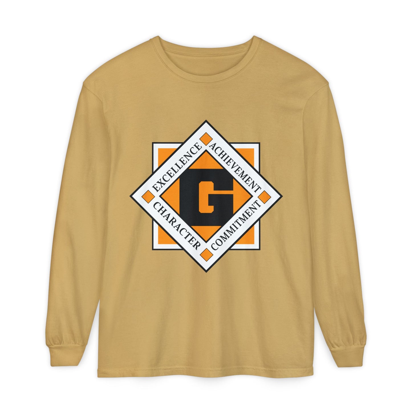 Garment-Dyed Long Sleeve Tee