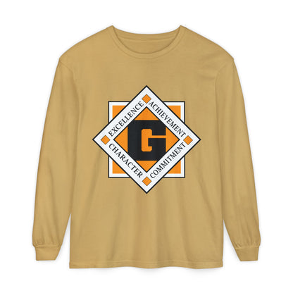 Garment-Dyed Long Sleeve Tee