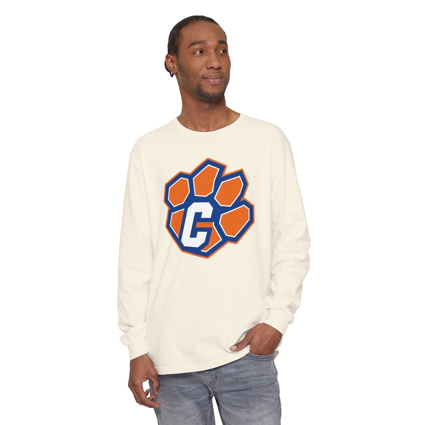 Garment-Dyed Long Sleeve Tee