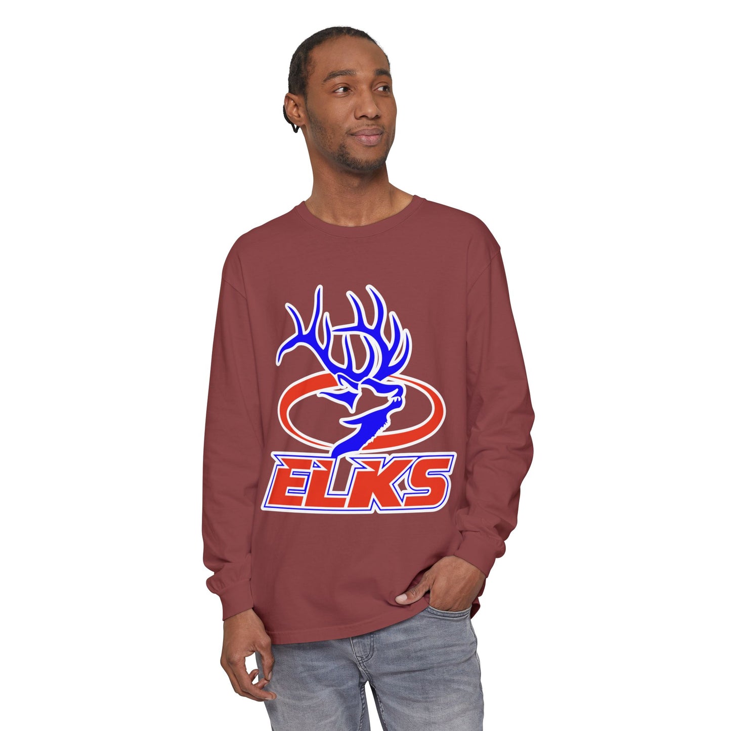 Garment-Dyed Long Sleeve Tee