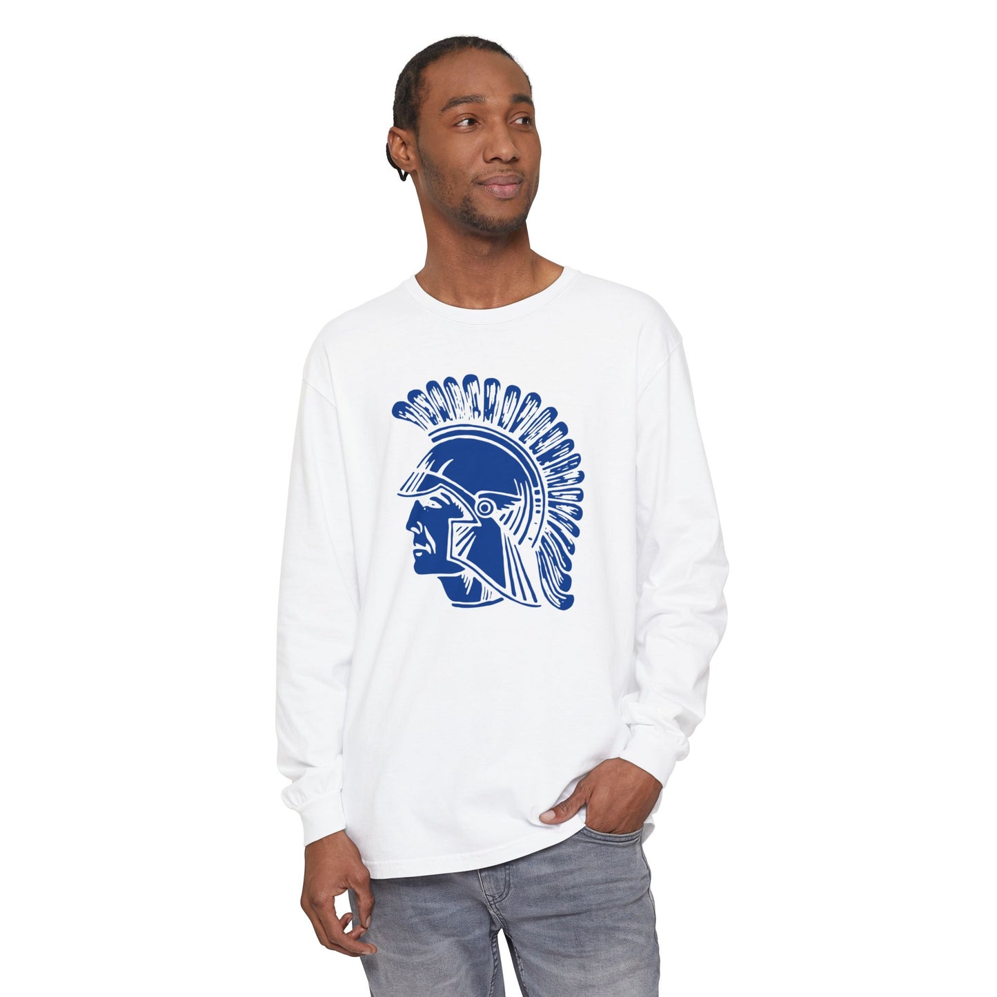 Garment-Dyed Long Sleeve Tee