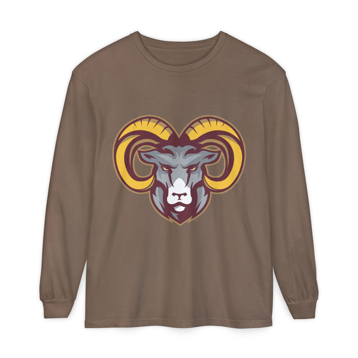 Garment-Dyed Long Sleeve Tee