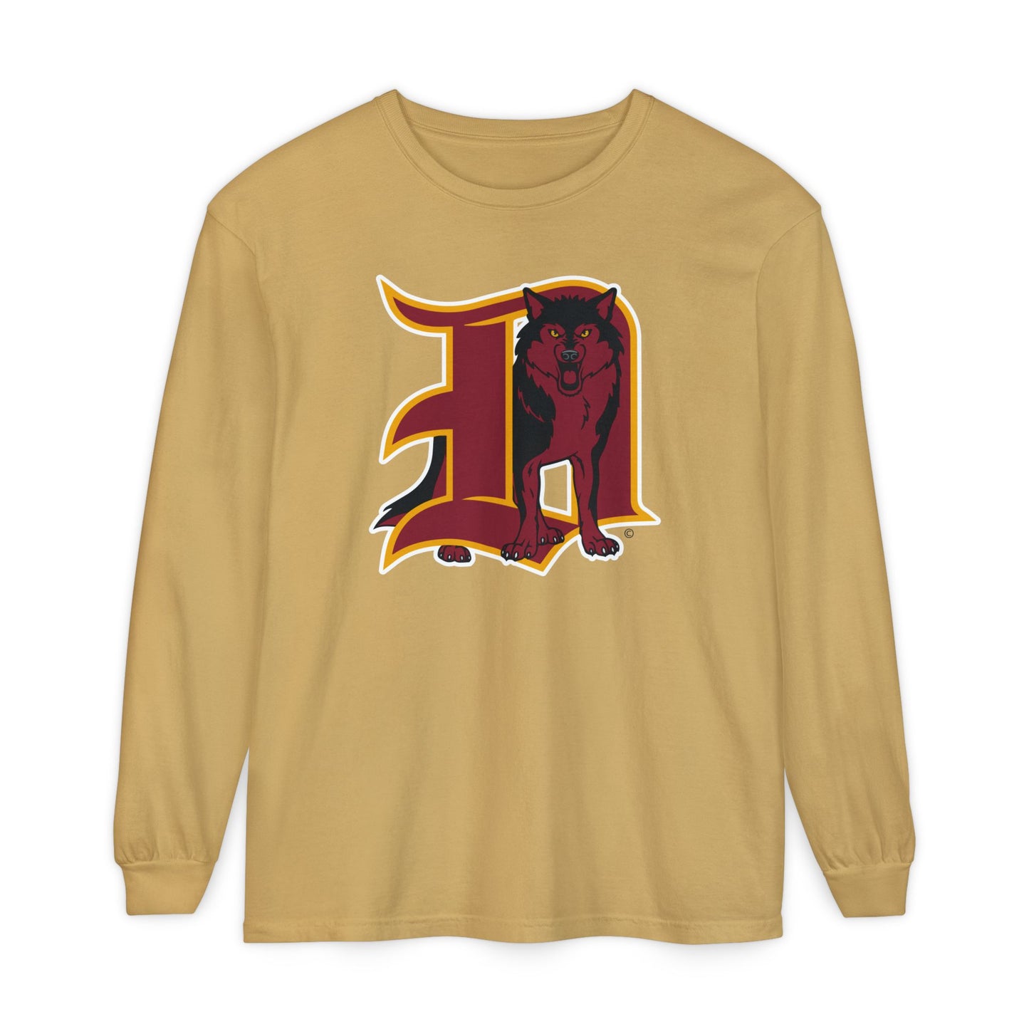 Garment-Dyed Long Sleeve Tee