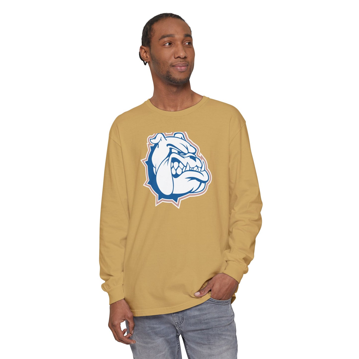 Garment-Dyed Long Sleeve Tee