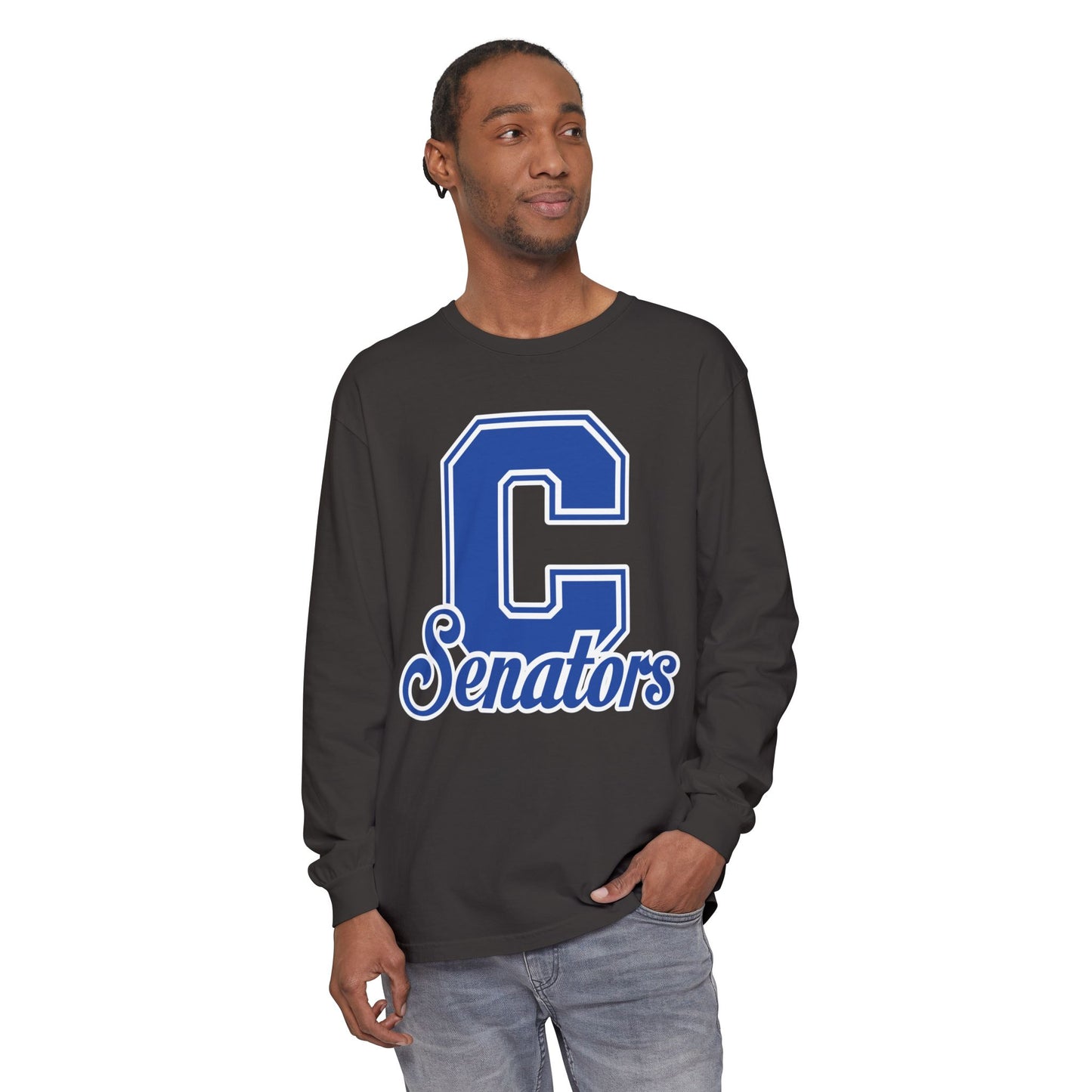 Garment-Dyed Long Sleeve Tee