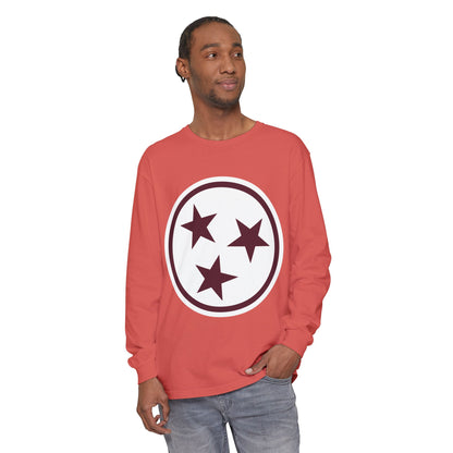 Garment-Dyed Long Sleeve Tee