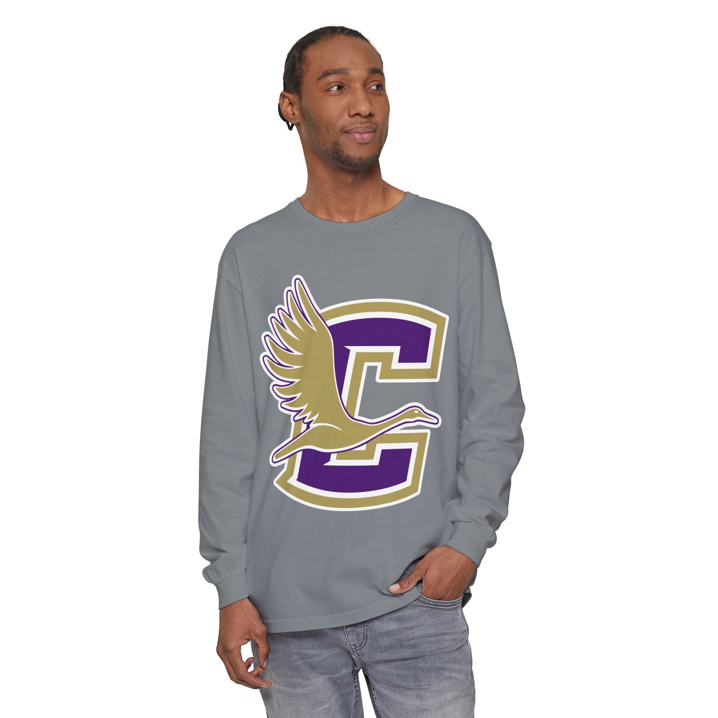 Garment-Dyed Long Sleeve Tee
