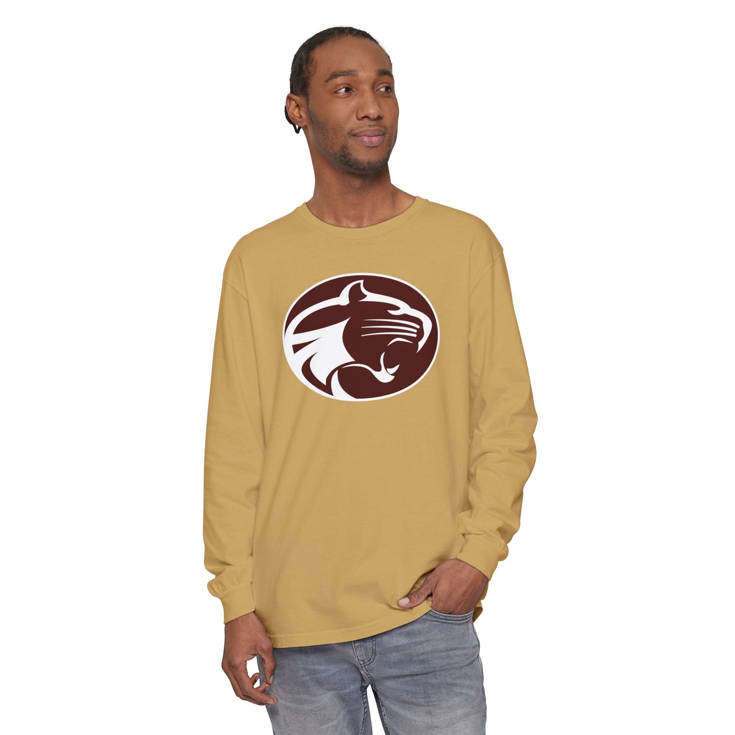 Garment-Dyed Long Sleeve Tee