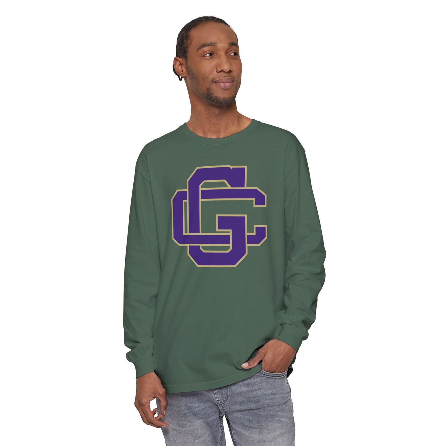 Garment-Dyed Long Sleeve Tee