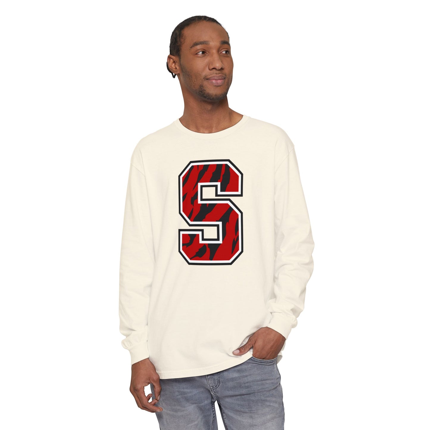 Garment-Dyed Long Sleeve Tee