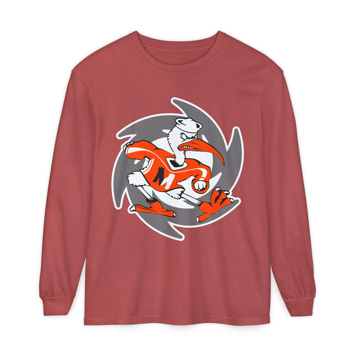 Garment-Dyed Long Sleeve Tee