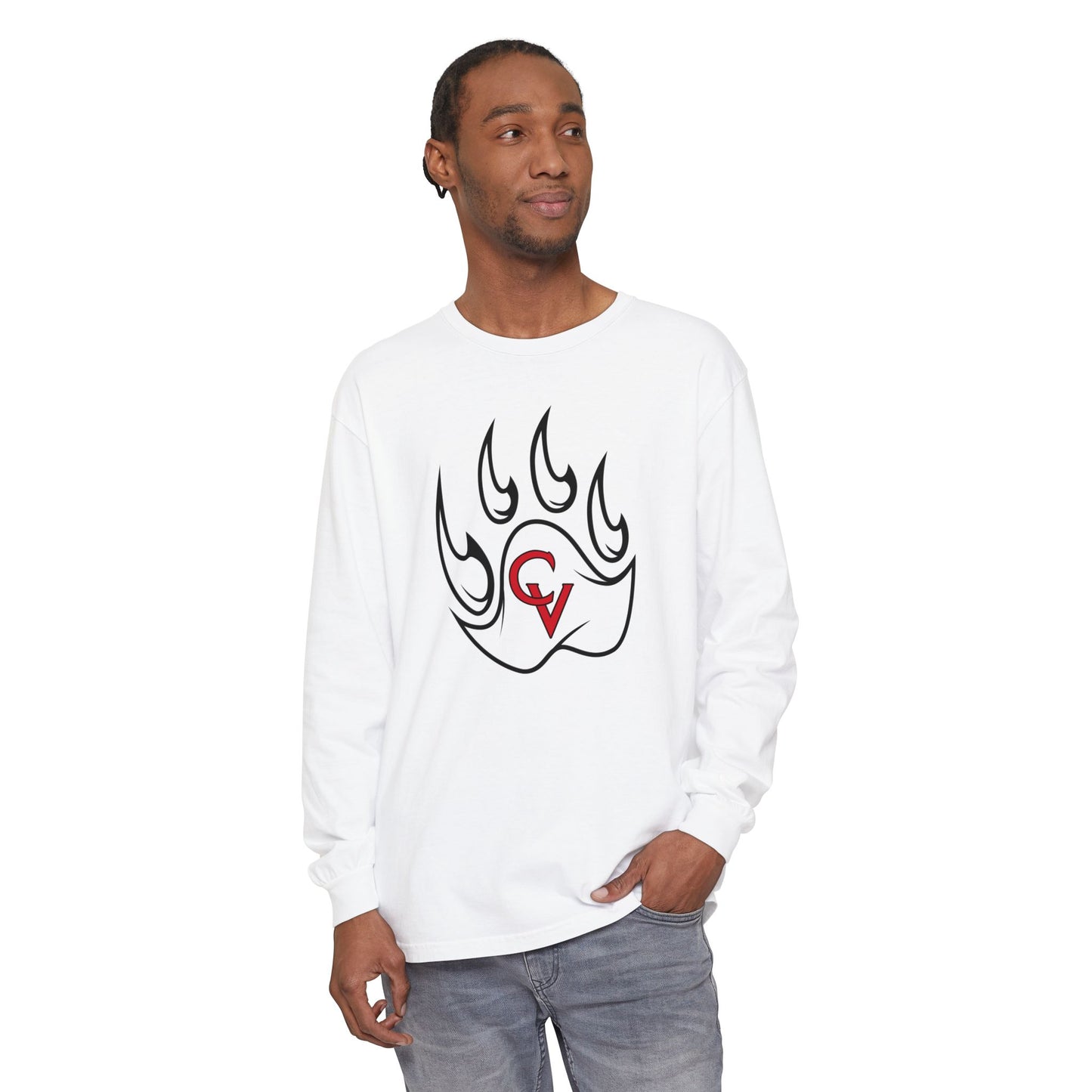 Garment-Dyed Long Sleeve Tee