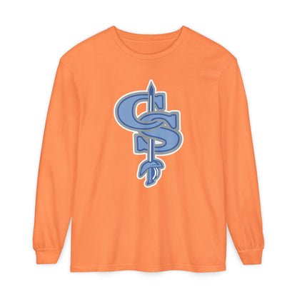 Garment-Dyed Long Sleeve Tee