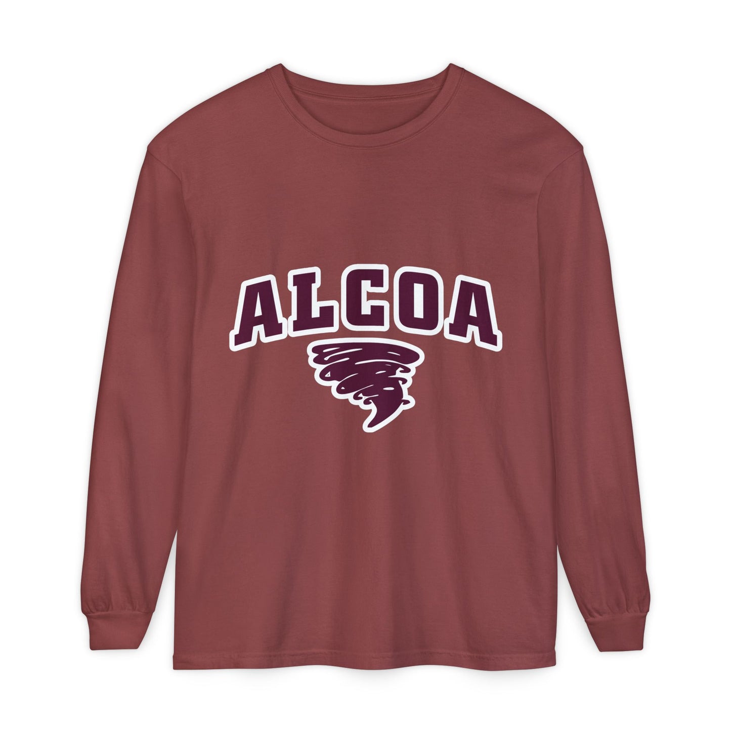 Garment-Dyed Long Sleeve Tee