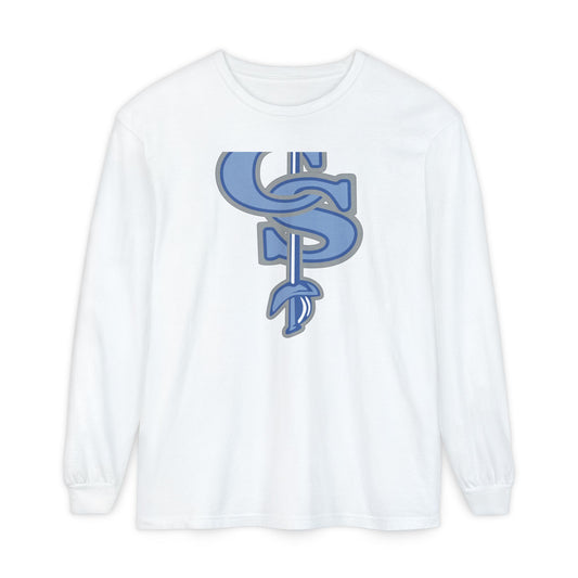 Garment-Dyed Long Sleeve Tee