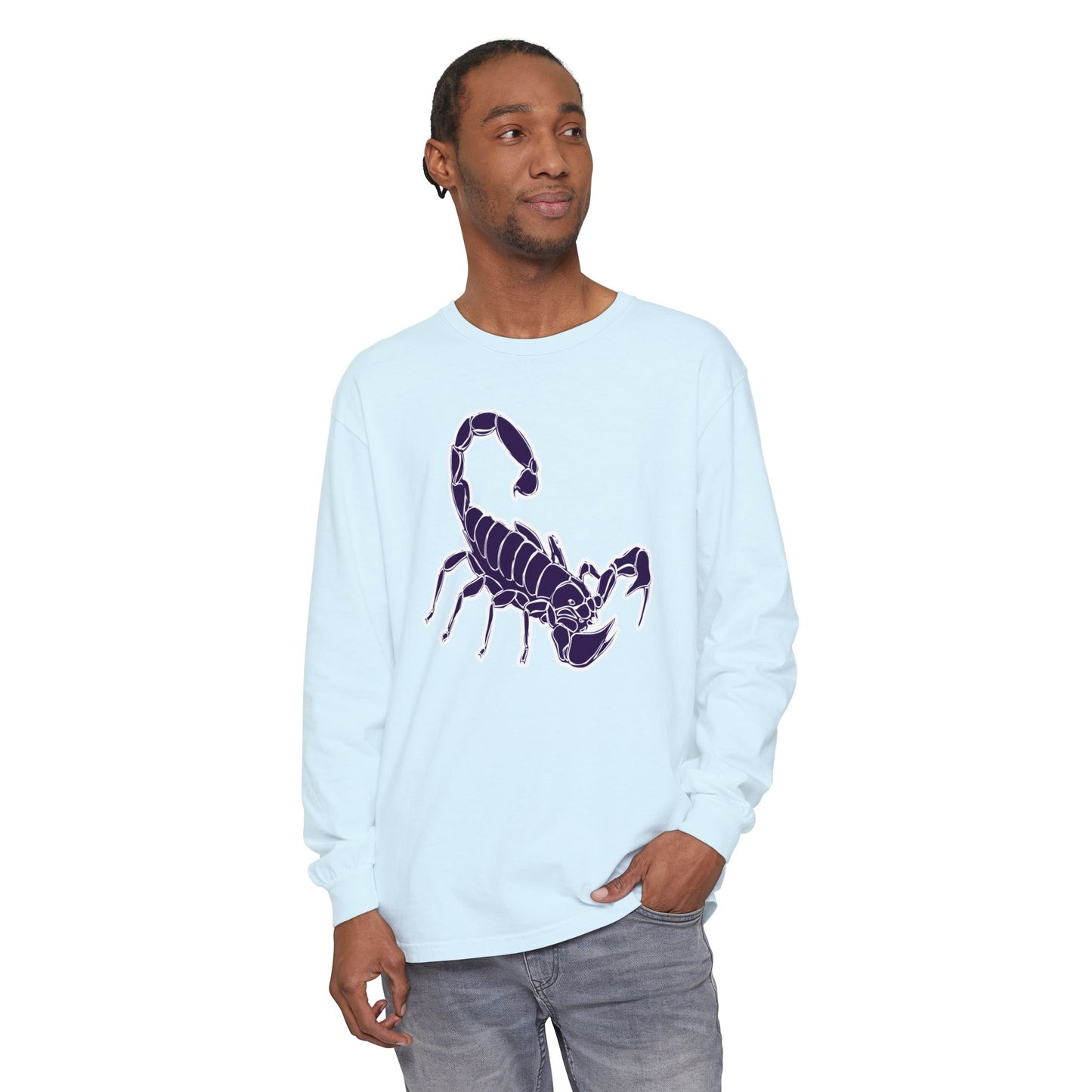 Garment-Dyed Long Sleeve Tee