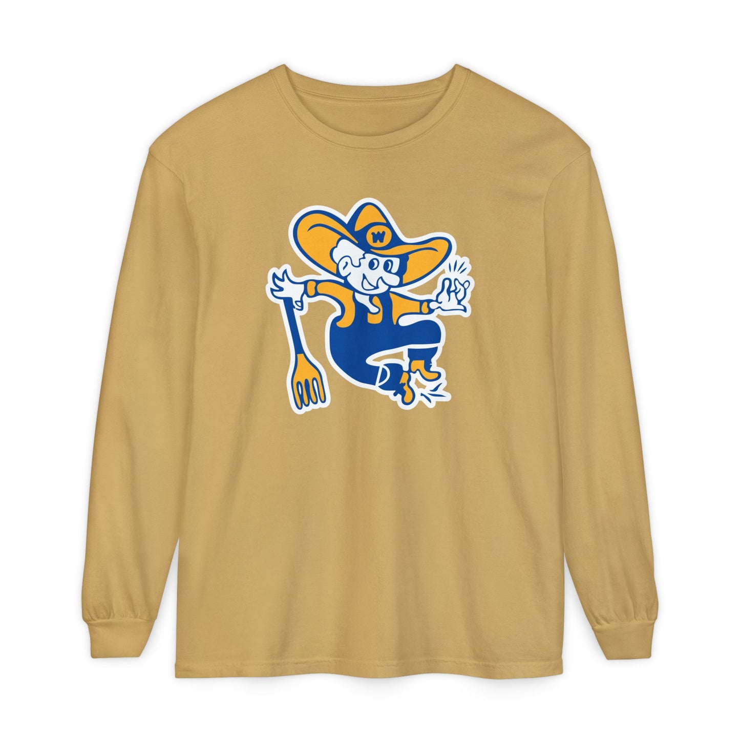 Garment-Dyed Long Sleeve Tee