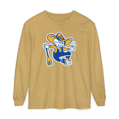 Garment-Dyed Long Sleeve Tee