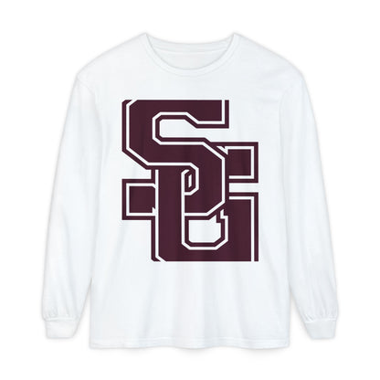 Garment-Dyed Long Sleeve Tee