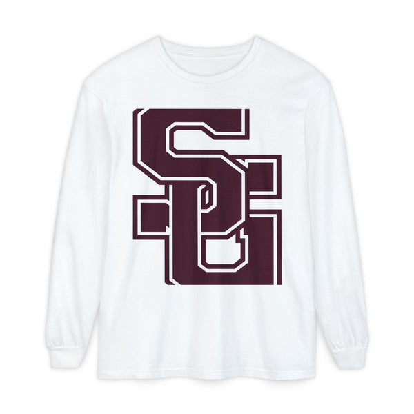Garment-Dyed Long Sleeve Tee