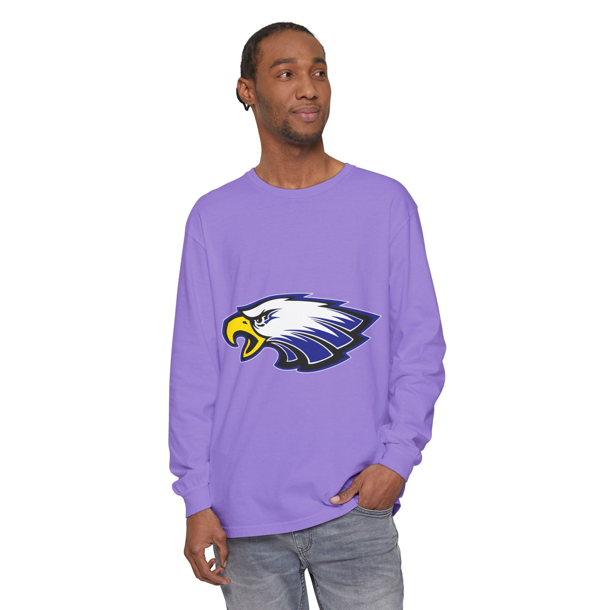 Garment-Dyed Long Sleeve Tee