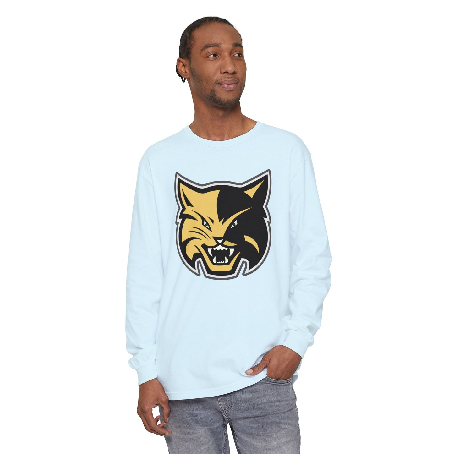 Garment-Dyed Long Sleeve Tee