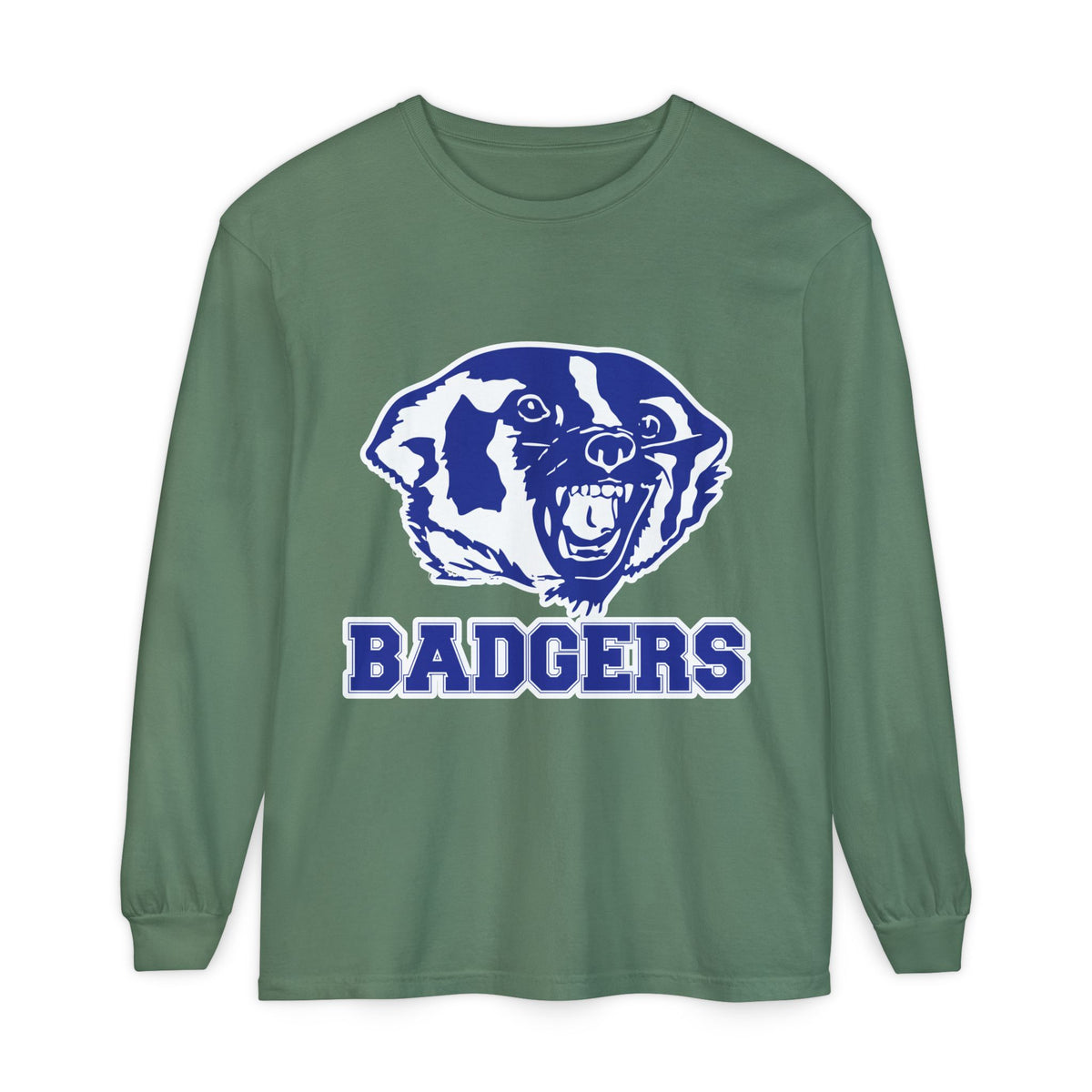 Garment-Dyed Long Sleeve Tee