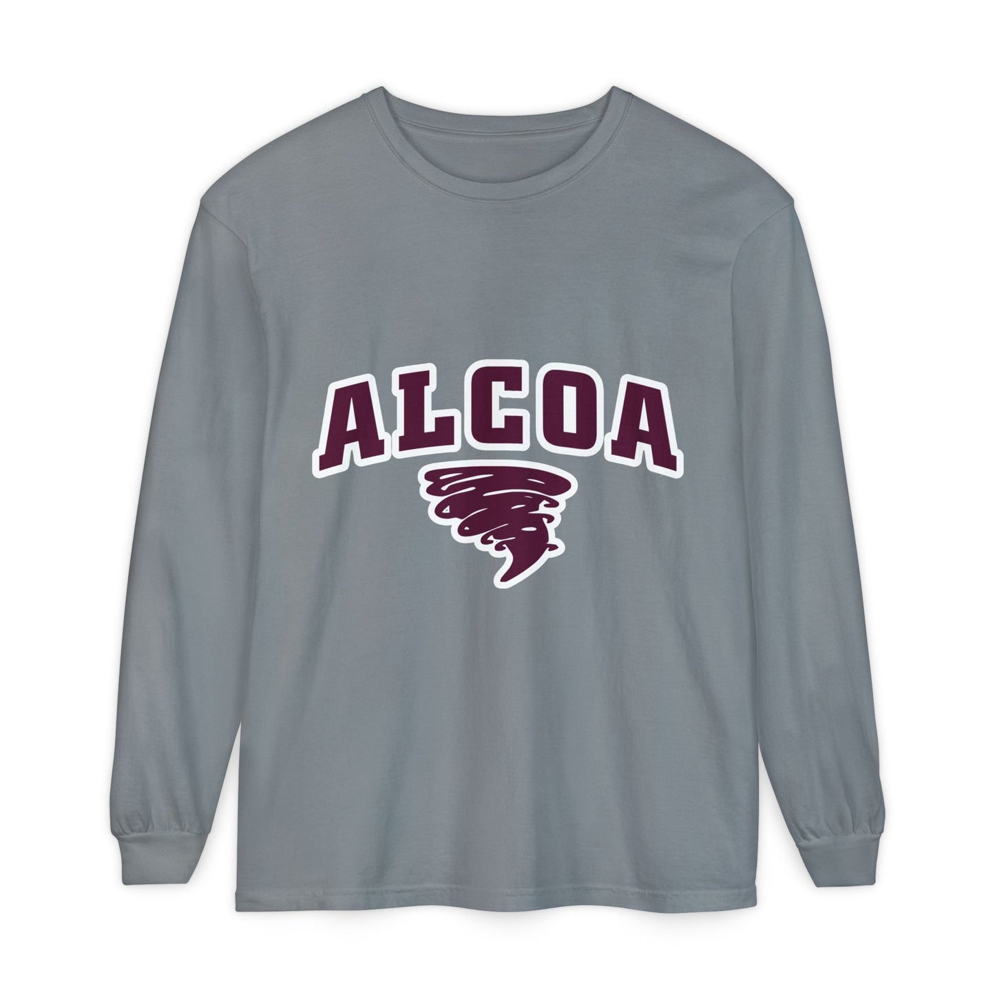 Garment-Dyed Long Sleeve Tee