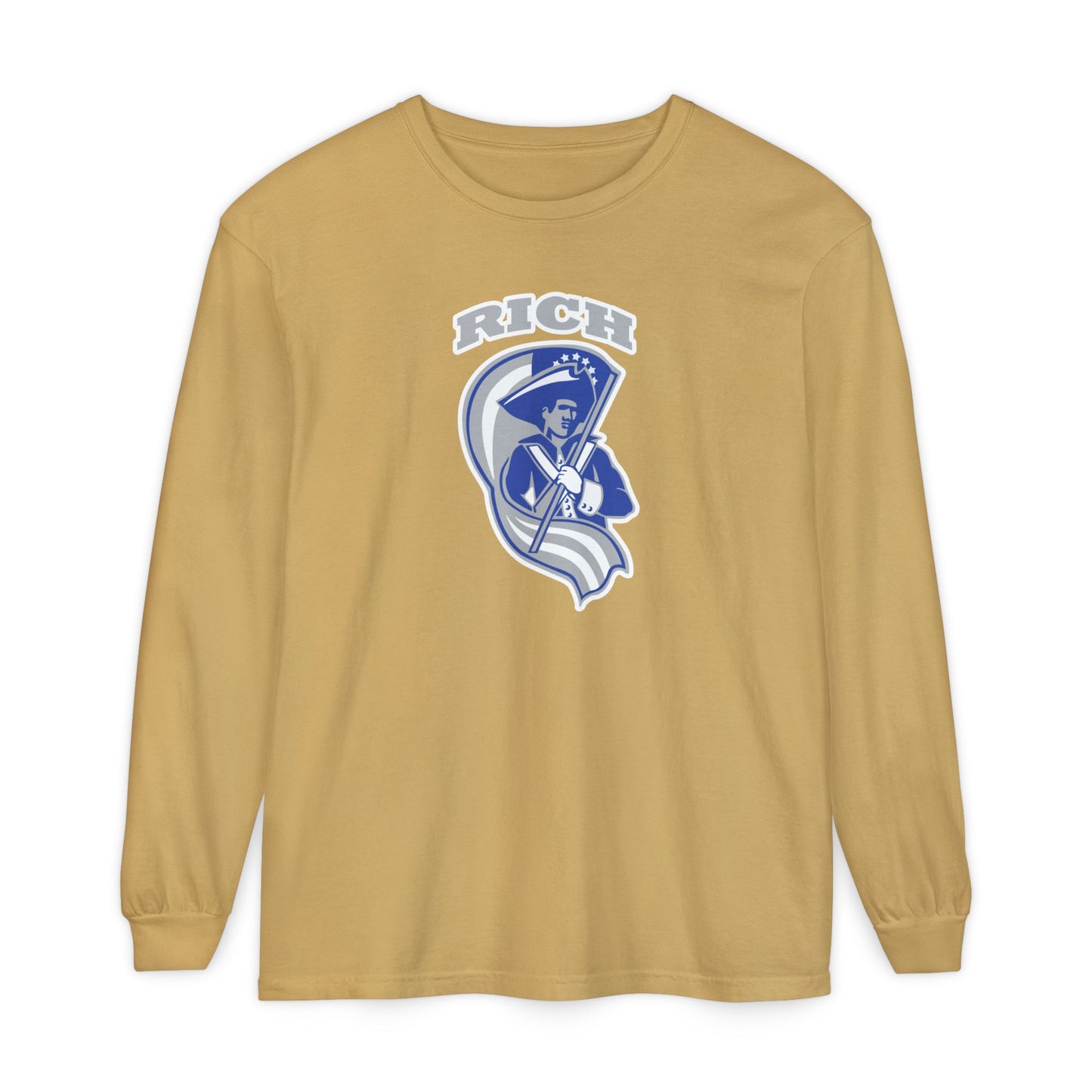 Garment-Dyed Long Sleeve Tee